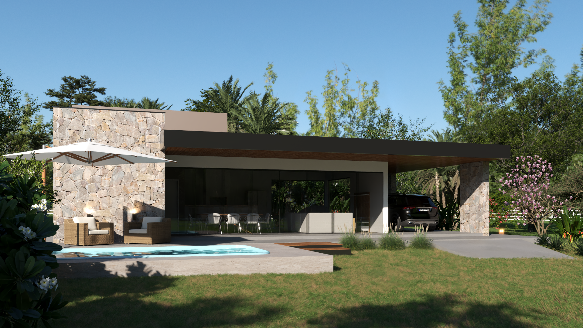 Fachada casa de campo P20