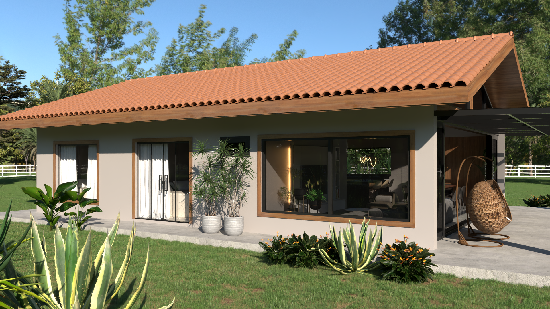 Fachada Casa de Campo P26