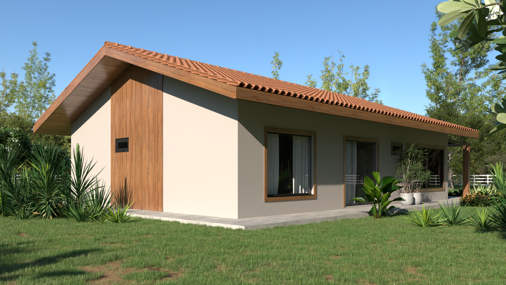 Fachada Casa de Campo P26