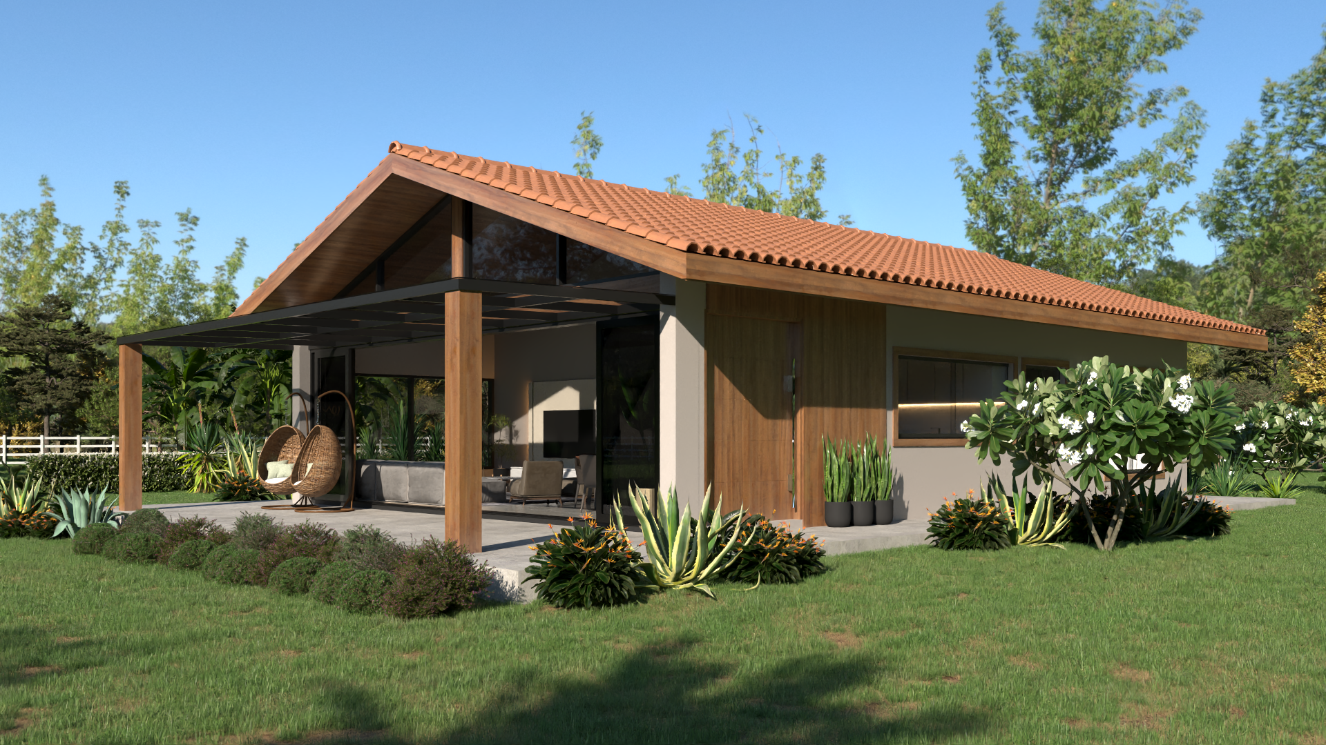 Fachada Casa de Campo P26