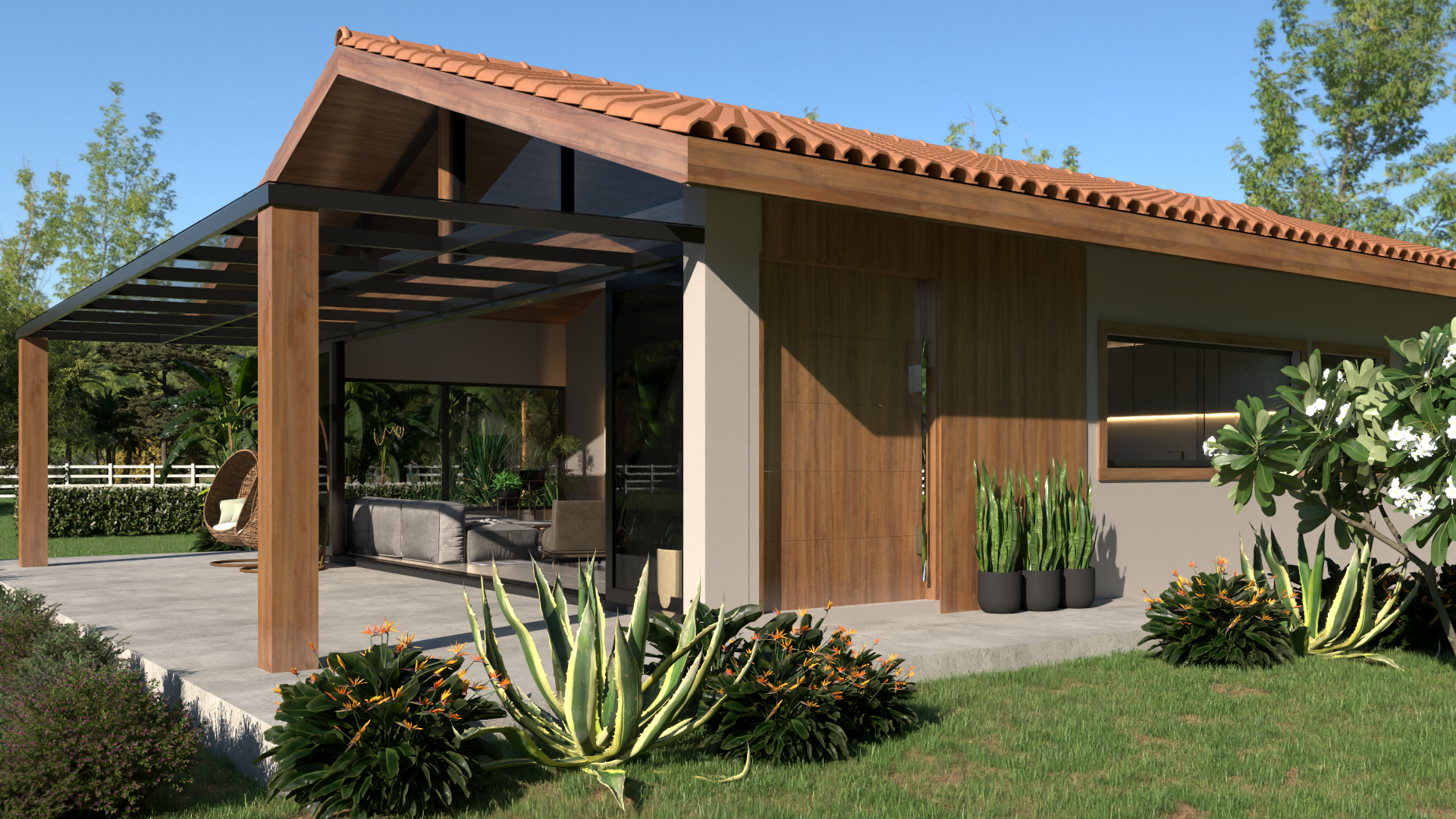 Fachada Casa de Campo P26