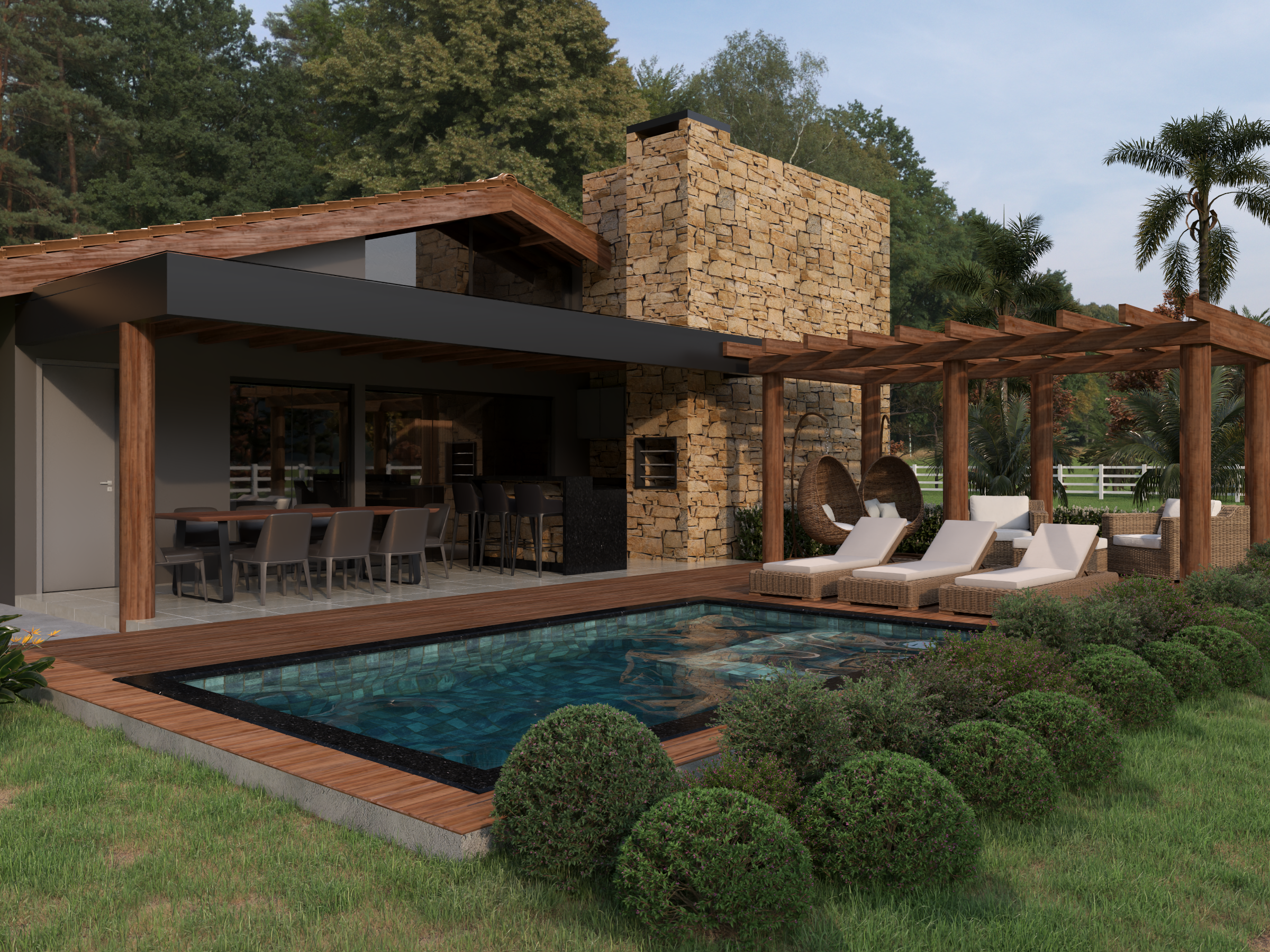 Fachada casa de campo p25