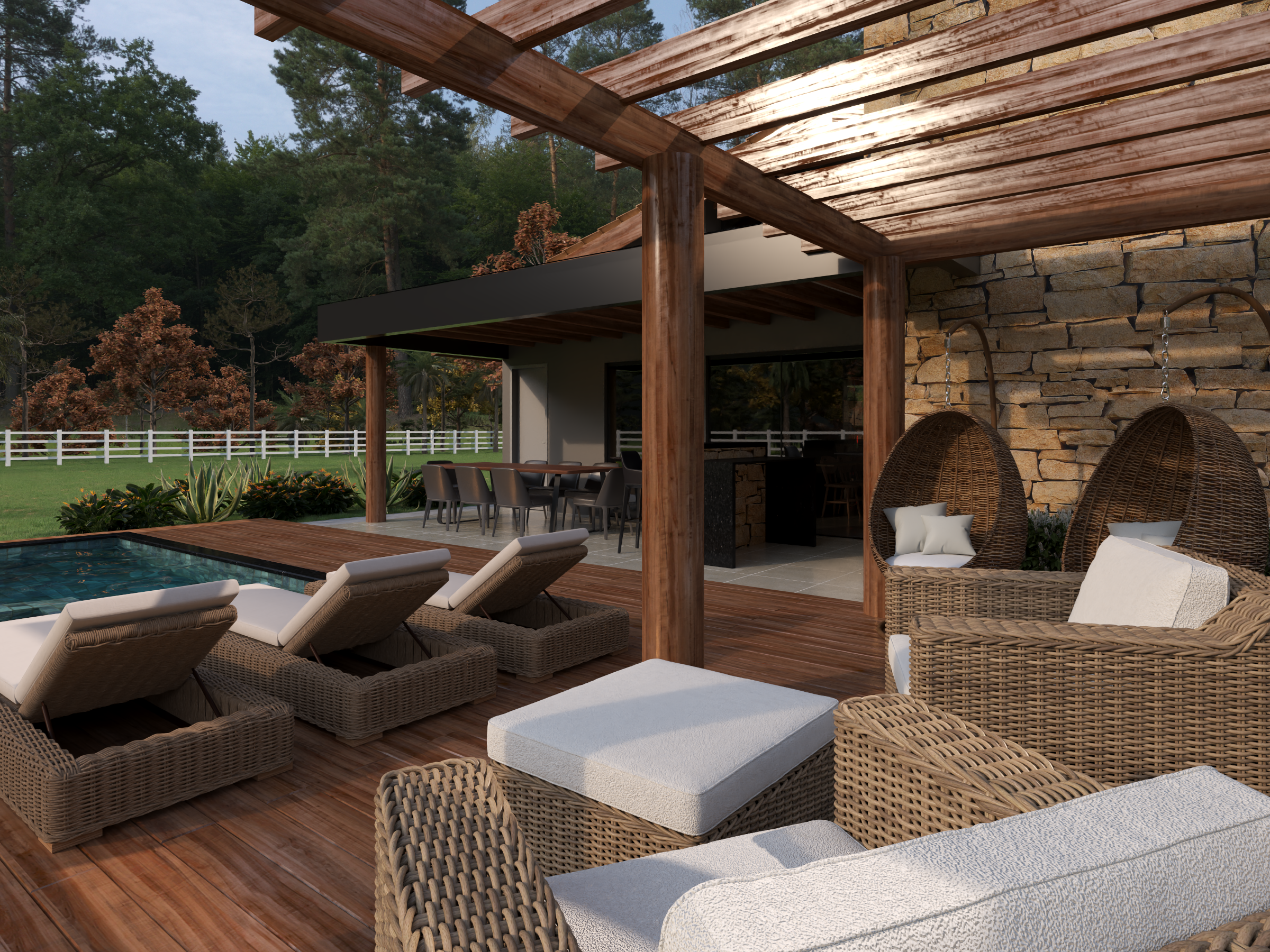 Fachada casa de campo p25