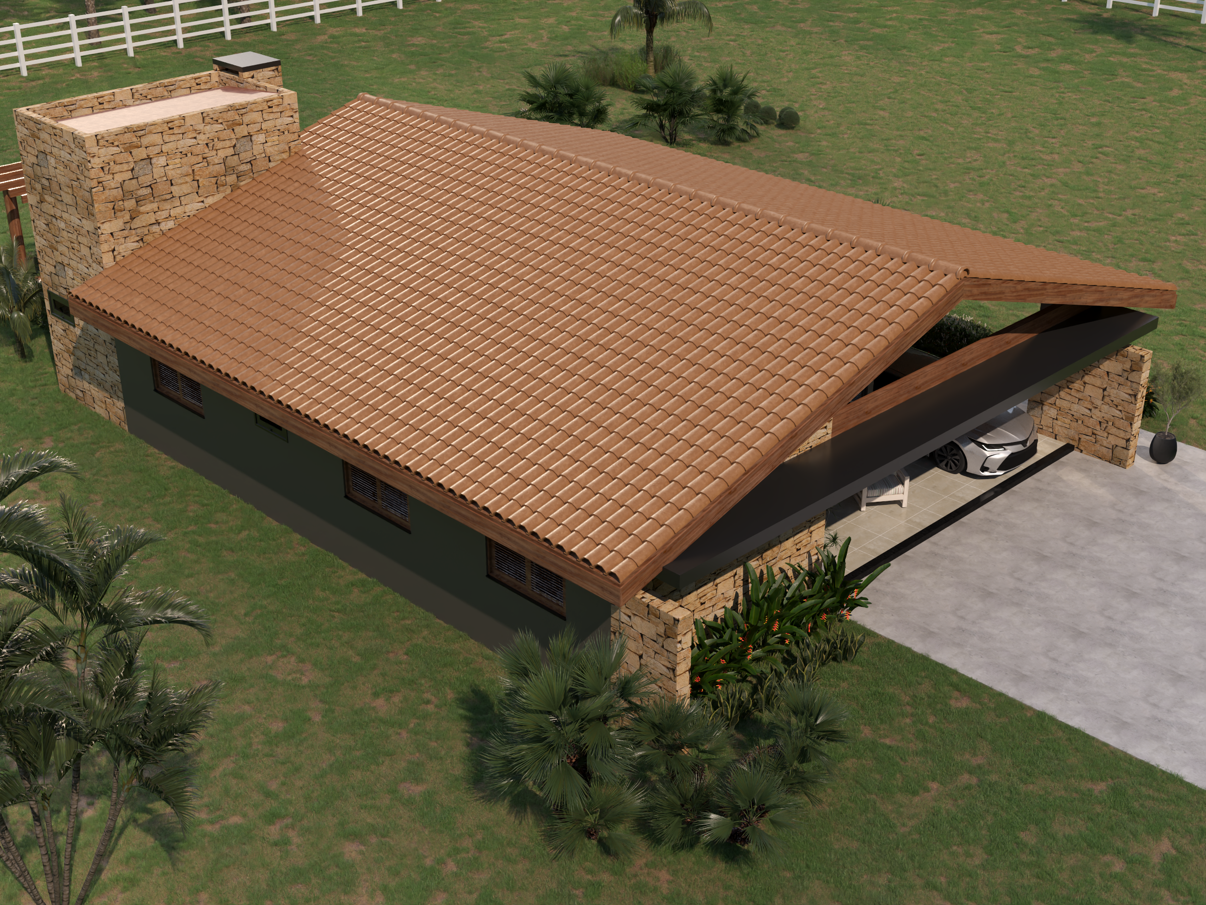 Fachada casa de campo p25