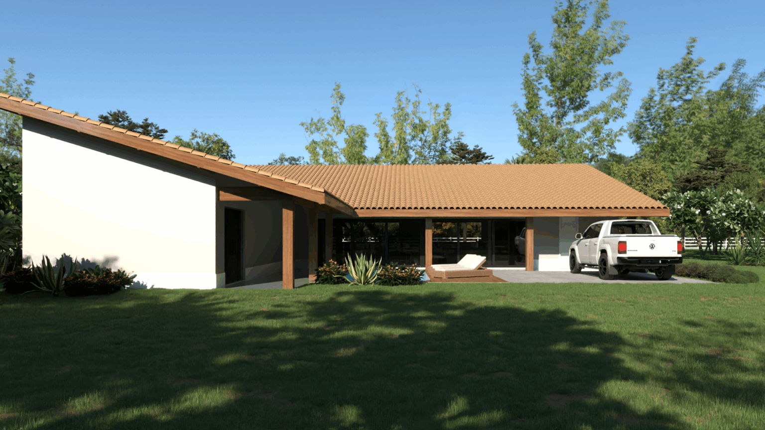 Fachada Casa de Campo P29