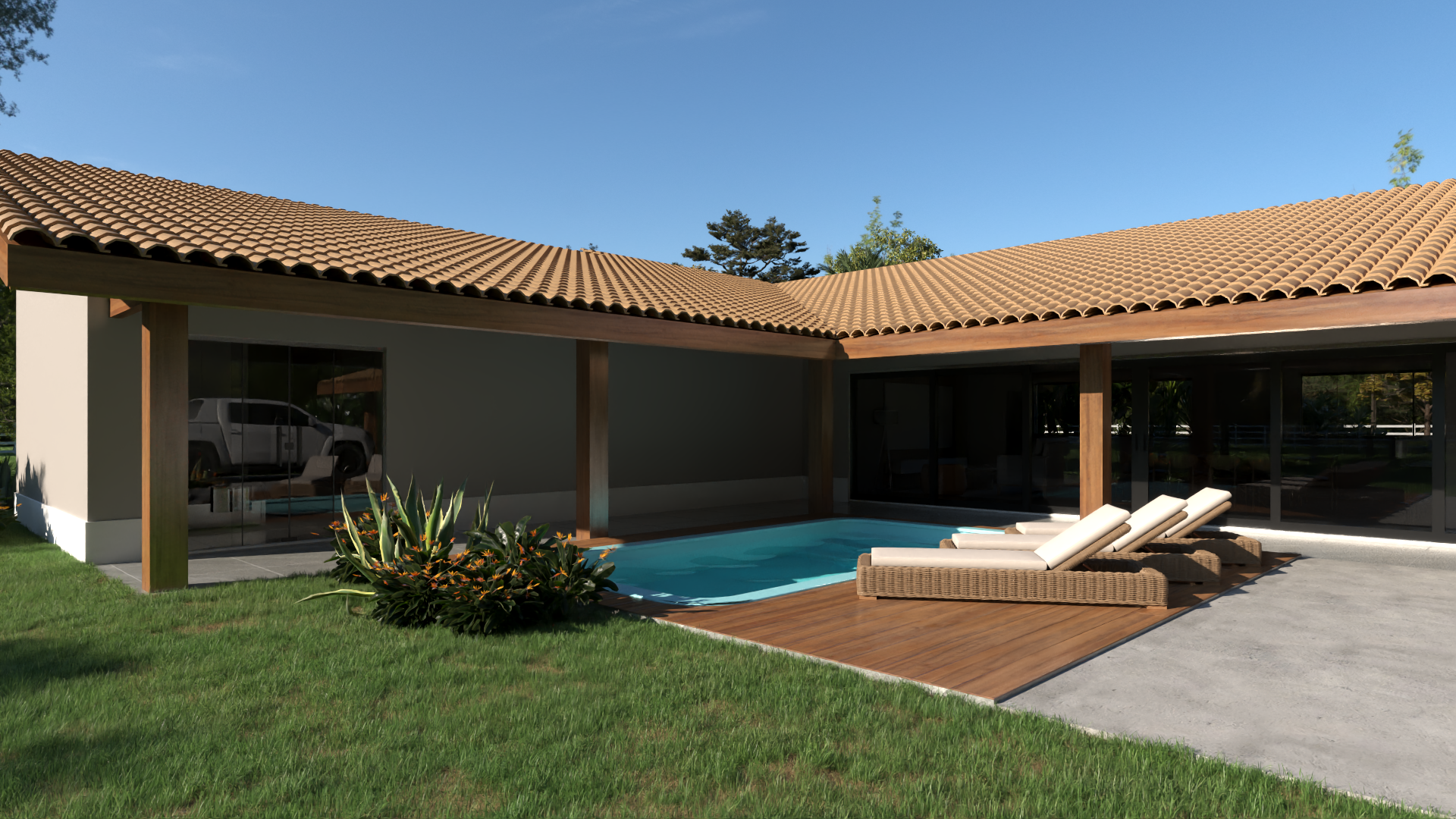 Fachada Casa de Campo P29