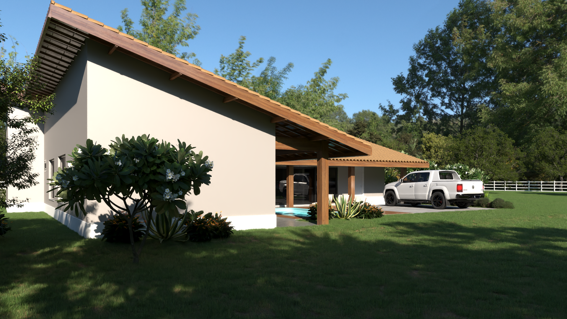 Fachada Casa de Campo P29