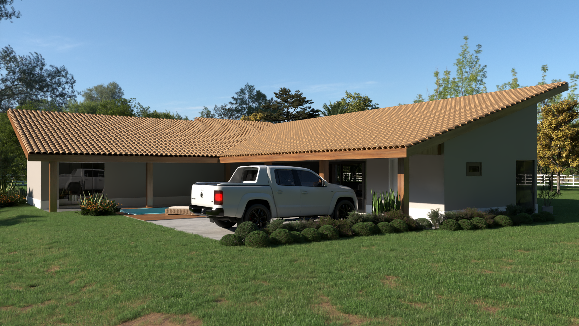 Fachada Casa de Campo P29