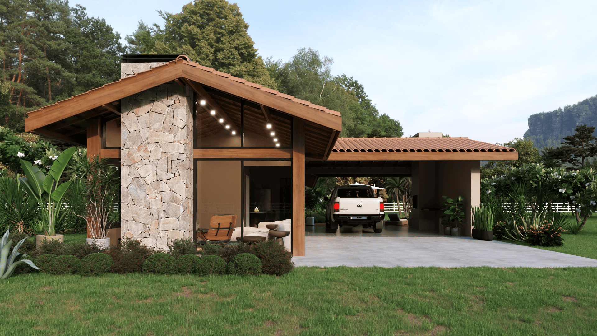 Fachada Casa de Campo P24