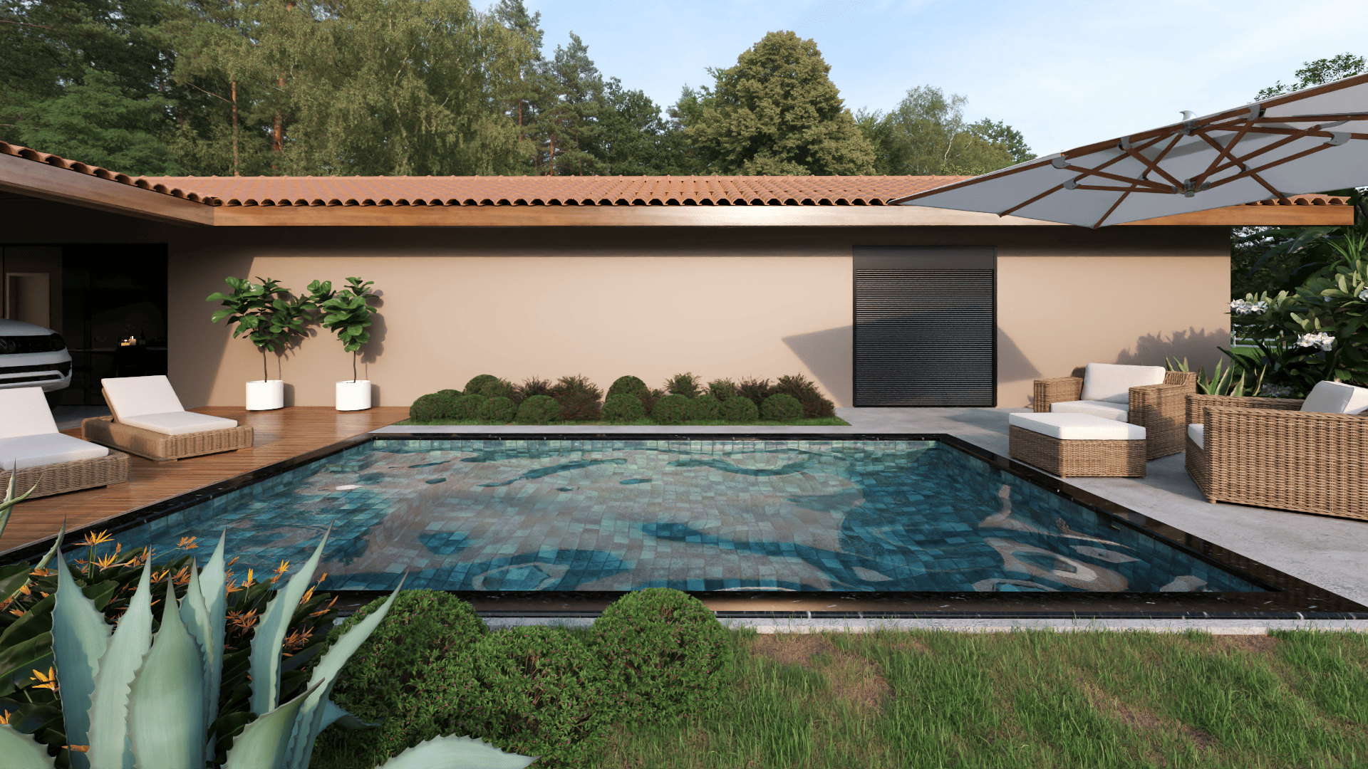 Fachada Casa de Campo P24