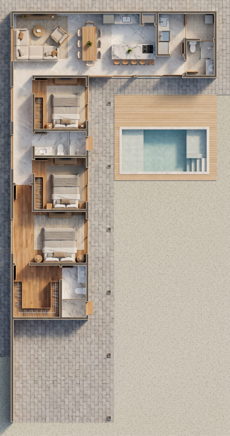 Planta Humanizada Casa de Campo P38